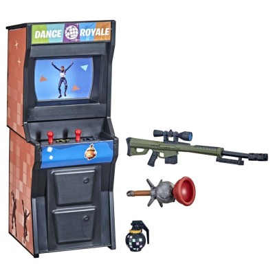 FORTNITE VICTORY ROYALE SERIES ARCADE CABINET ACTION FIGURE HASBRO