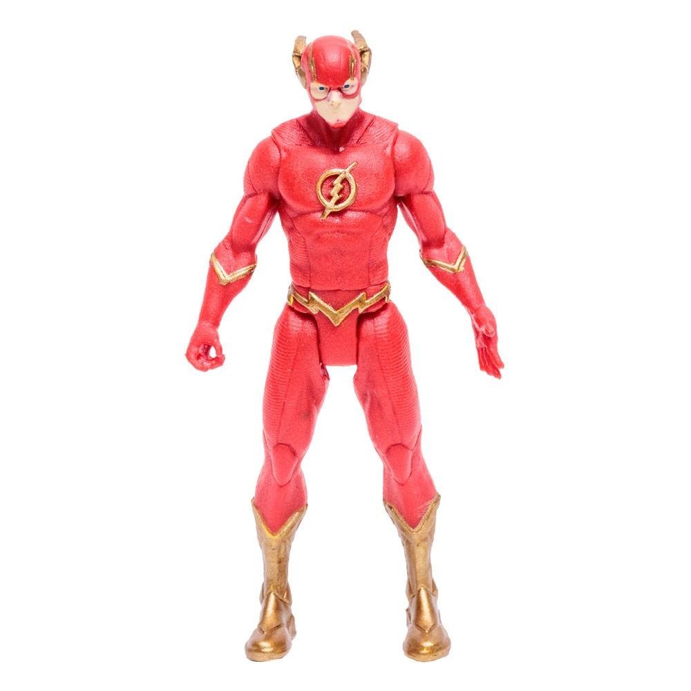 DC FLASH FLASHPOINT PAGE PUNCHERS METALLIC COVER VARIANT ACTION FIGURE MC FARLANE
