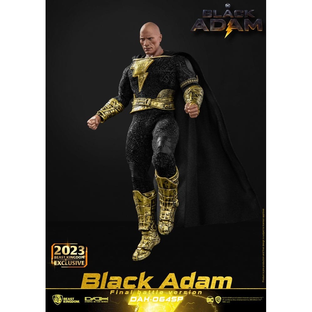 BEAST KINGDOM BLACK ADAM FINAL BATTLE VERSION DAH-064SP ACTION FIGURE
