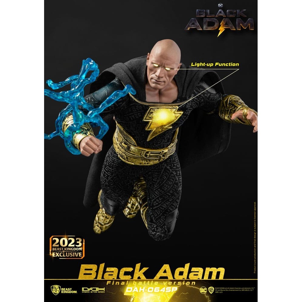 BEAST KINGDOM BLACK ADAM FINAL BATTLE VERSION DAH-064SP ACTION FIGURE