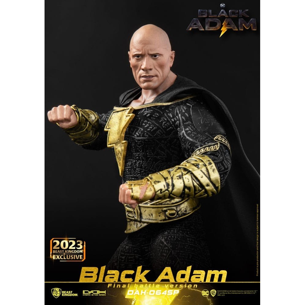 BEAST KINGDOM BLACK ADAM FINAL BATTLE VERSION DAH-064SP ACTION FIGURE