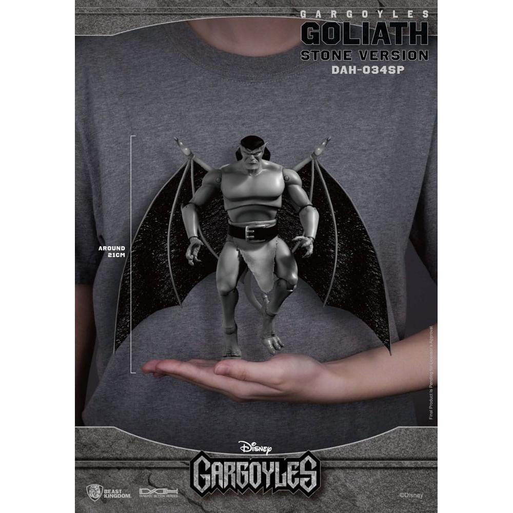 GARGOYLES GOLIATH DAH-034SP STONE COLOR VERSION ACTION FIGURE BEAST KINGDOM
