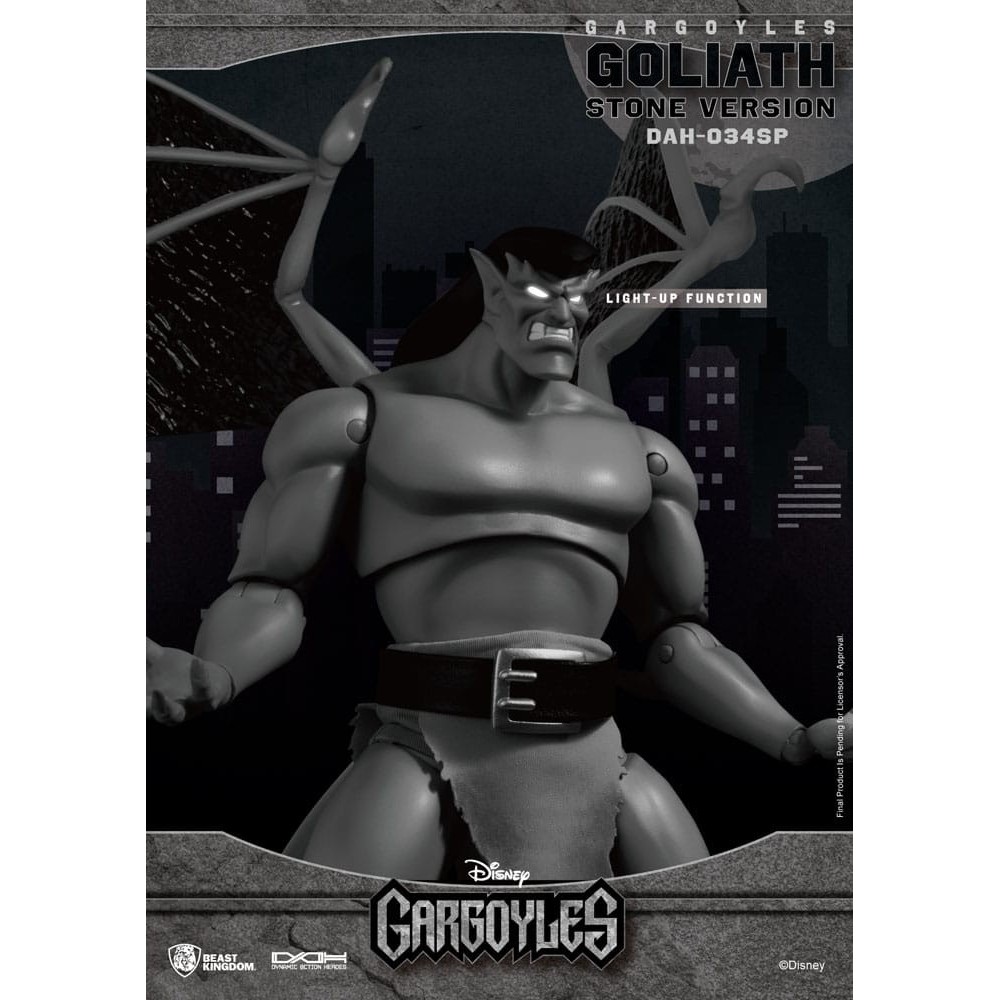 GARGOYLES GOLIATH DAH-034SP STONE COLOR VERSION ACTION FIGURE BEAST KINGDOM