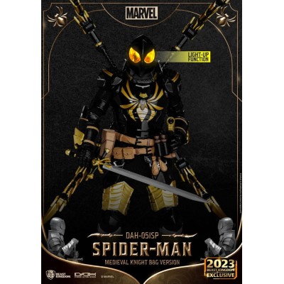 SPIDER-MAN MEDIEVAL KNIGHT DAH-051SP B&G VERSION ACTION FIGURE BEAST KINGDOM