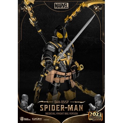 SPIDER-MAN MEDIEVAL KNIGHT DAH-051SP B&G VERSION ACTION FIGURE BEAST KINGDOM