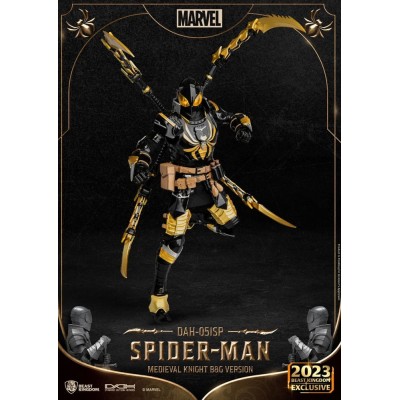 SPIDER-MAN MEDIEVAL KNIGHT DAH-051SP B&G VERSION ACTION FIGURE BEAST KINGDOM