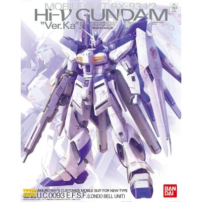 BANDAI MASTER GRADE MG GUNDAM HI-NU RX-93 VER KA 1/100 MODEL KIT