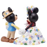 MICKEY E MINNIE BOTANICAL STATUA FIGURE ENESCO