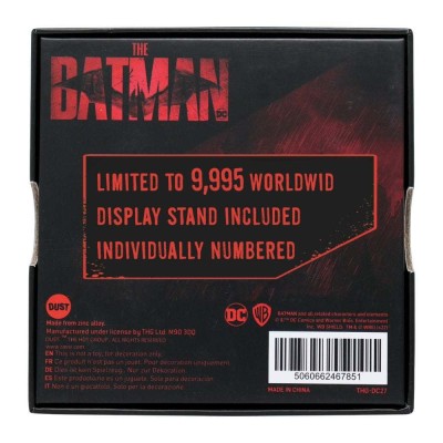 FANATTIK DC COMICS THE BATMAN LIMITED EDITION GOTHAM CITY MEDALLION