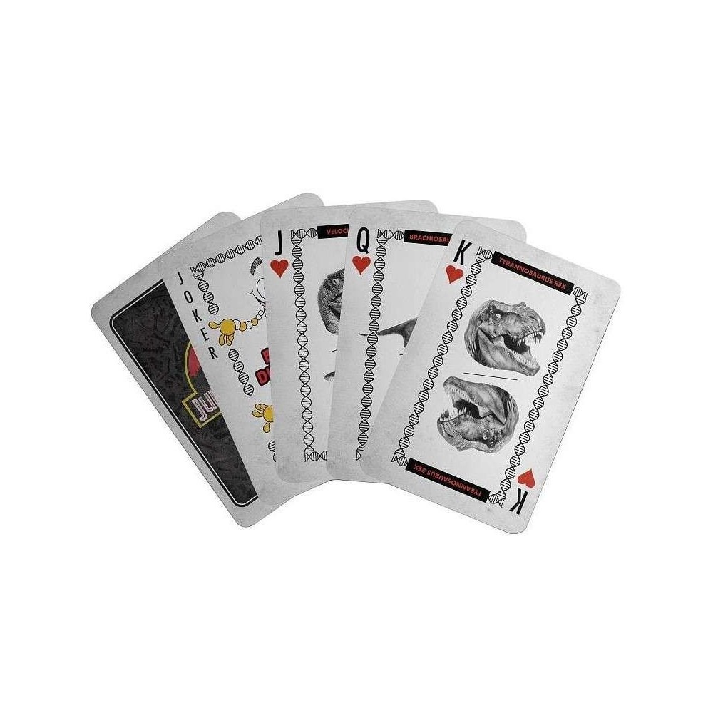 JURASSIC PARK PLAYING CARDS GIFT SHOP MAZZO DI CARTE FANATTIK