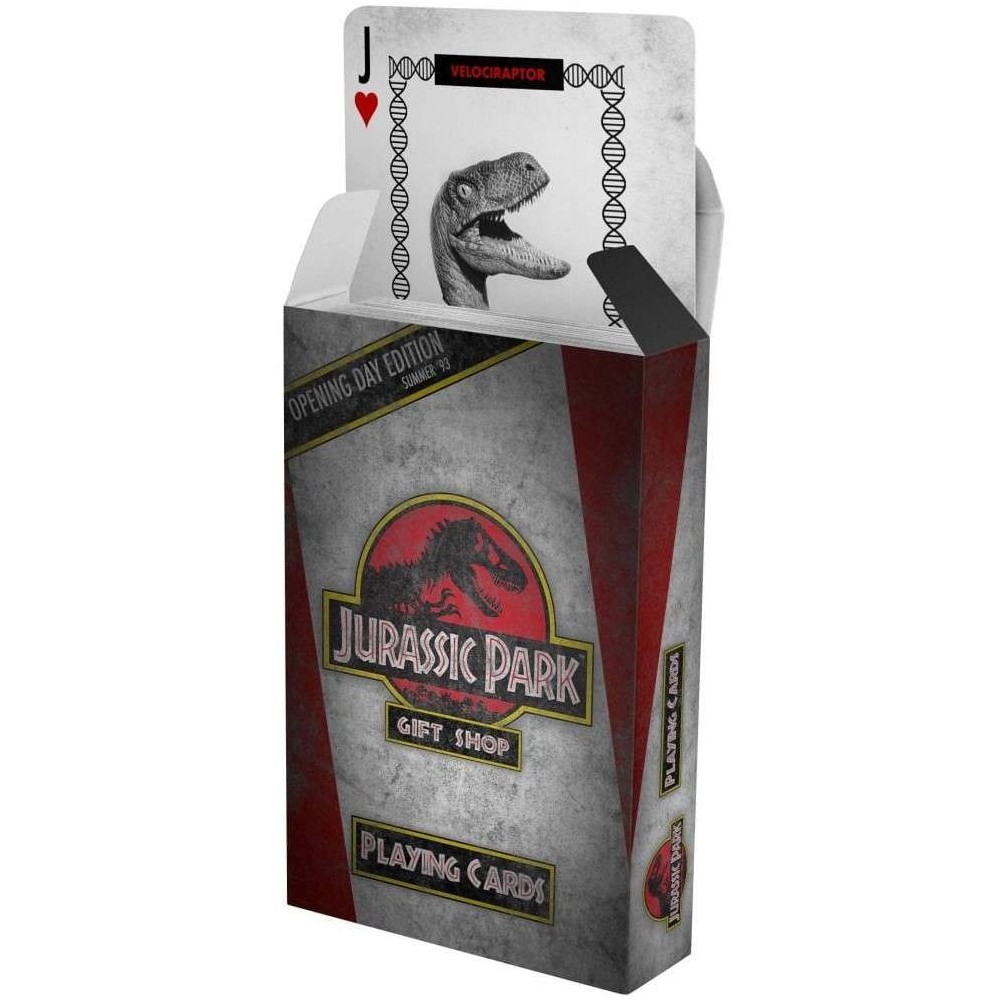 JURASSIC PARK PLAYING CARDS GIFT SHOP MAZZO DI CARTE FANATTIK