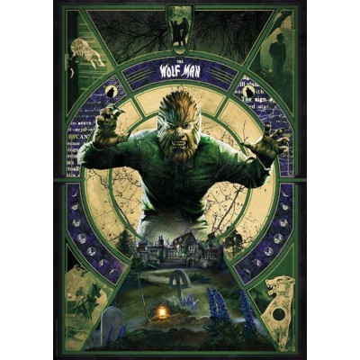 THE WOLFMAN ART PRINT POSTER 30 X 42 CM FANATTIK