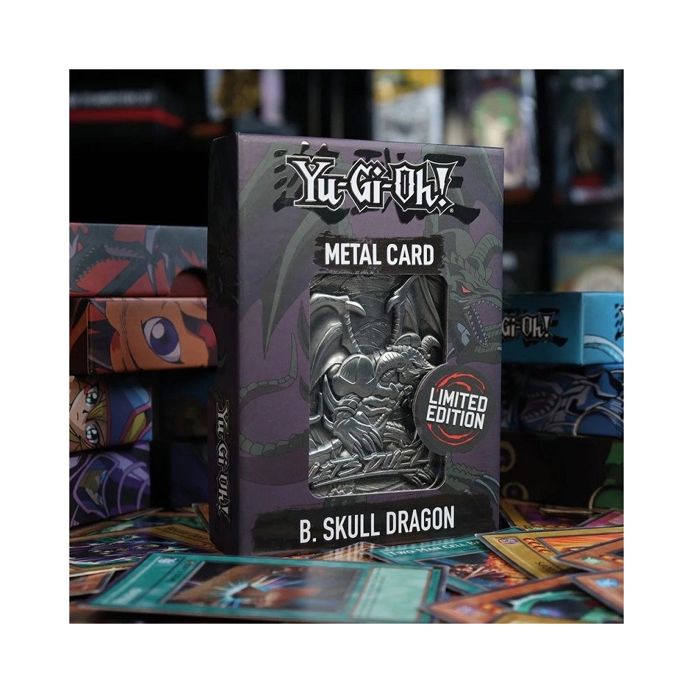 YU-GI-OH! LIMITED EDITION B. SKULL DRAGON CARTA IN METALLO FANATTIK