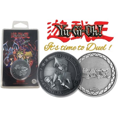 YU-GI-OH! LIMITED EDITION JOEY WHEELER COIN MONETA DA COLLEZIONE FANATTIK