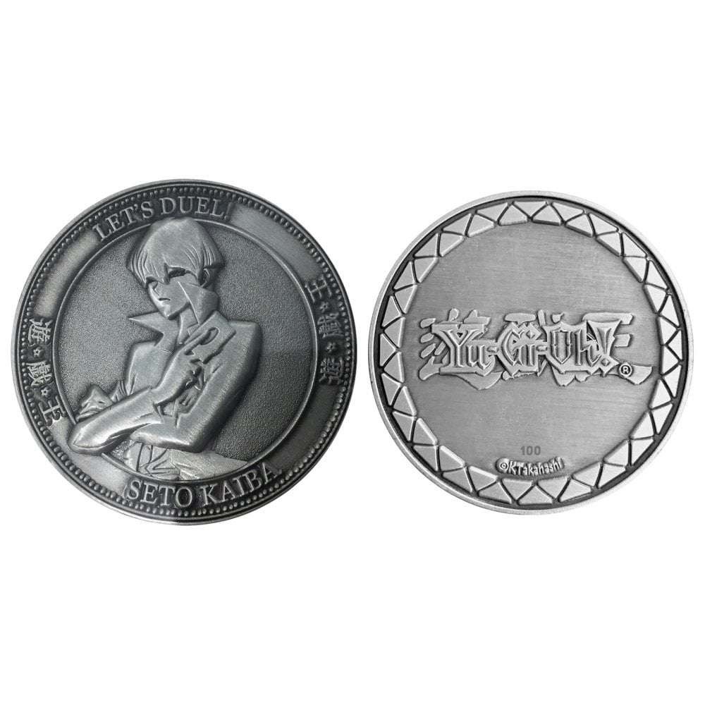 YU-GI-OH! LIMITED EDITION SETO KAIBA COIN MONETA DA COLLEZIONE FANATTIK