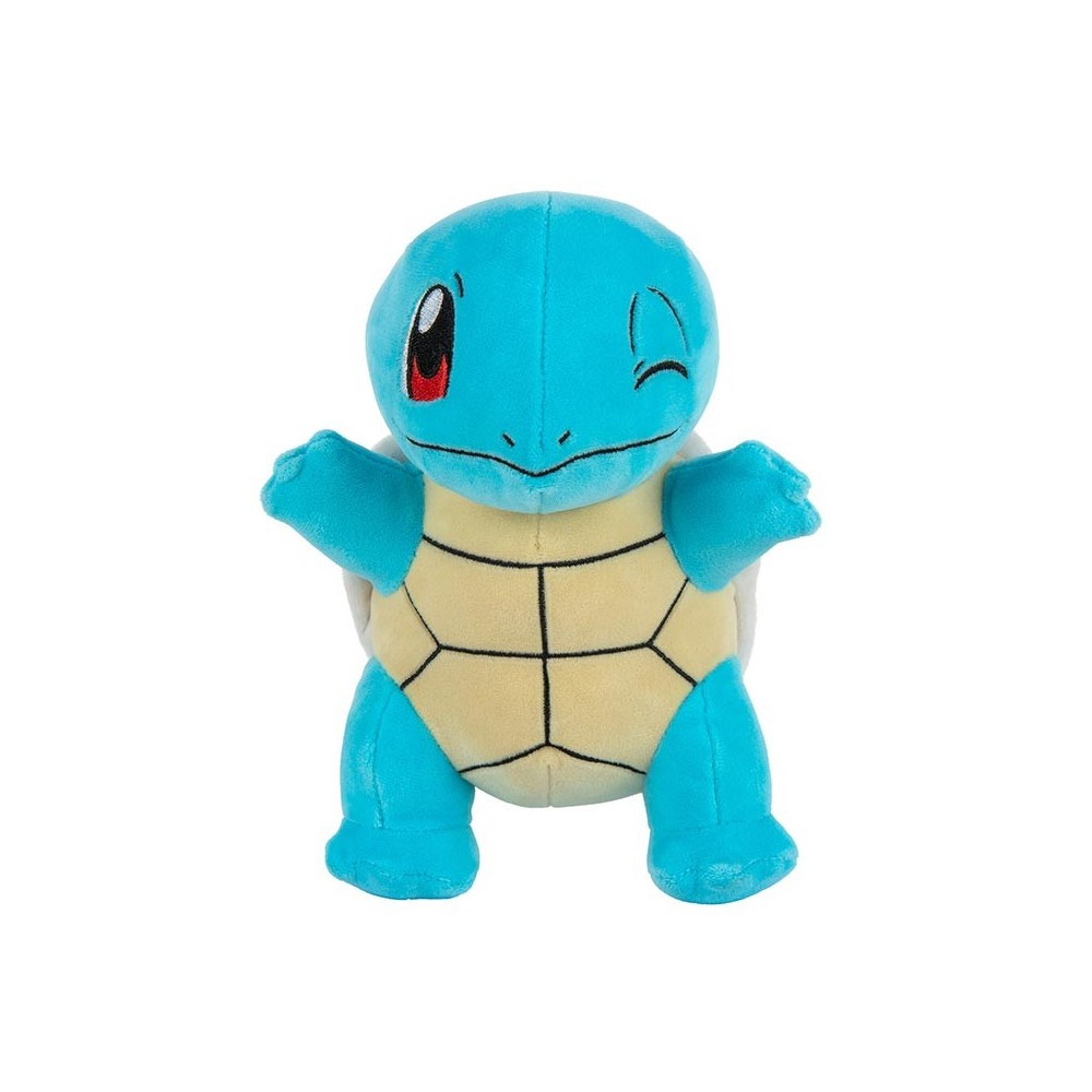 JAZWARES POKEMON SQUIRTLE 20CM PLUSH FIGURE
