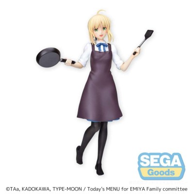 TODAY'S MENU FOR EMIYA FAMILY SABER SPM STATUA FIGURE SEGA GOODS