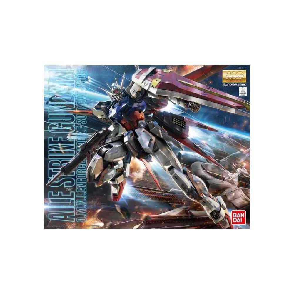 BANDAI MASTER GRADE AILE STRIKE GUNDAM 1/100 MODEL KIT ACTION FIGURE