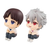 MEGAHOUSE EVANGELION 3.0+1.0 SHINJI AND KAWORU LOOK UP MINI FIGURES