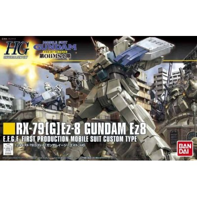 BANDAI HIGH GRADE HGUC RX-79 EZ-8 GUNDAM 1/144 MODEL KIT ACTION FIGURE
