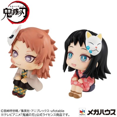 MEGAHOUSE DEMON SLAYER LOOK UP SABITO AND MAKOMO LIMITED VER MINI FIGURE
