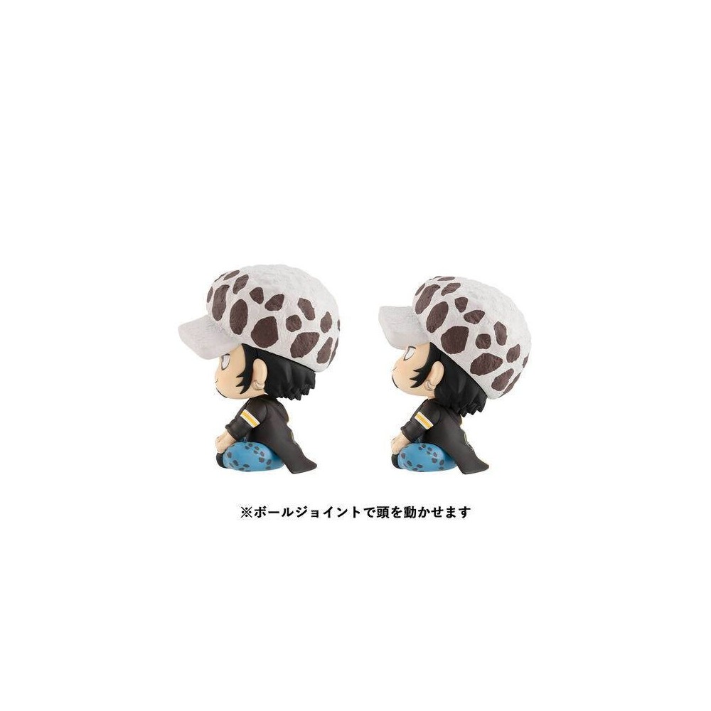 MEGAHOUSE ONE PIECE LOOK UP TRAFALGAR LAW AND CHOPPER LIMITED VER MINI FIGURES