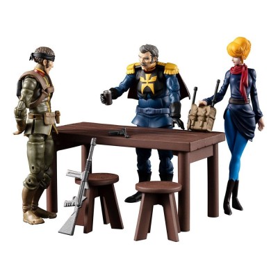 MEGAHOUSE MS GUNDAM ZEON PRINCIPALITY RAMBLA RAL TEAM SET ACTION FIGURES
