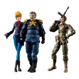 MEGAHOUSE MS GUNDAM ZEON PRINCIPALITY RAMBLA RAL TEAM SET ACTION FIGURES