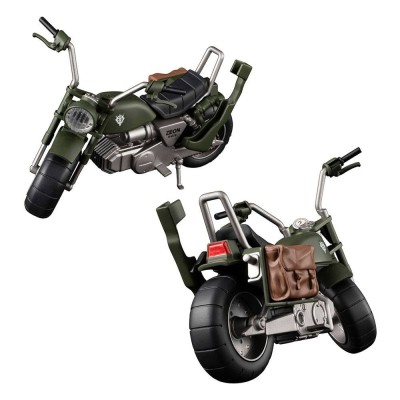 MS GUNDAM ZEON PRINCIPALITY SOLDIER AND V-01 MOTORCYCLE SET ACTION FIGURE MEGAHOUSE