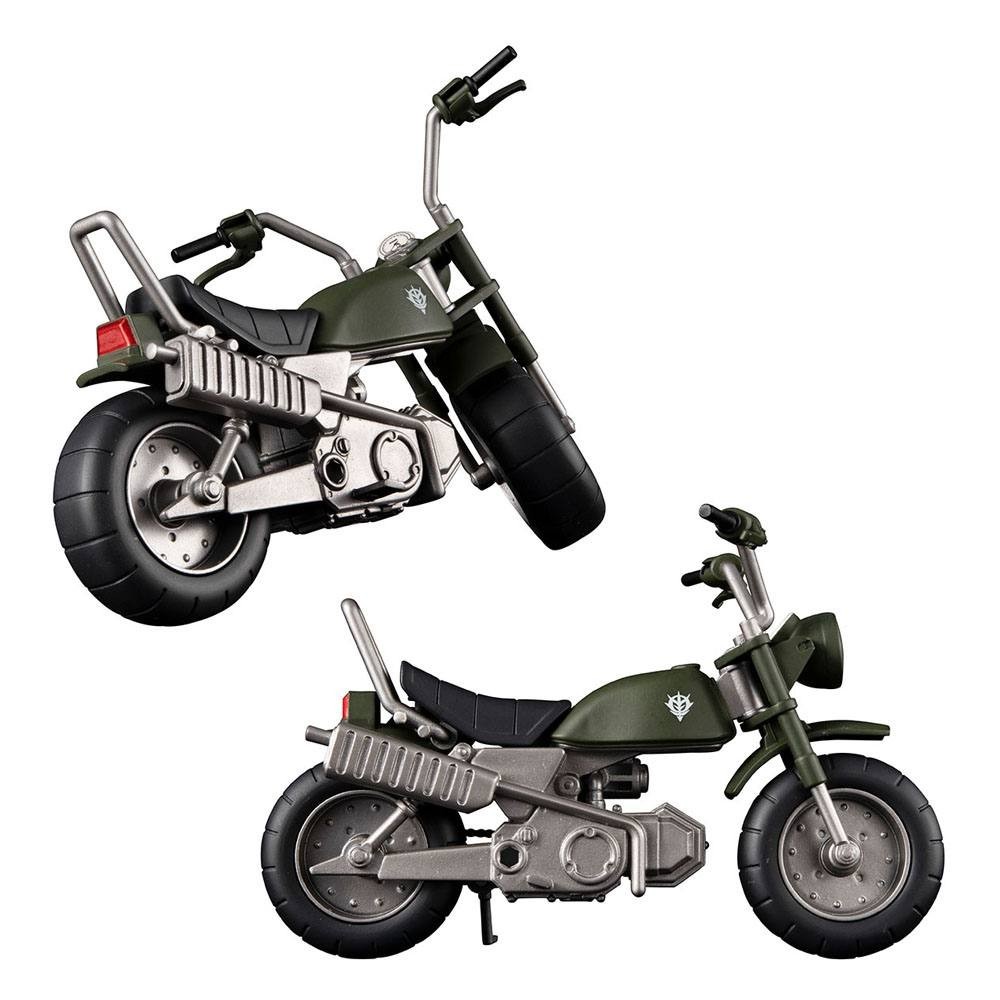 MS GUNDAM ZEON PRINCIPALITY SOLDIER AND V-01 MOTORCYCLE SET ACTION FIGURE MEGAHOUSE