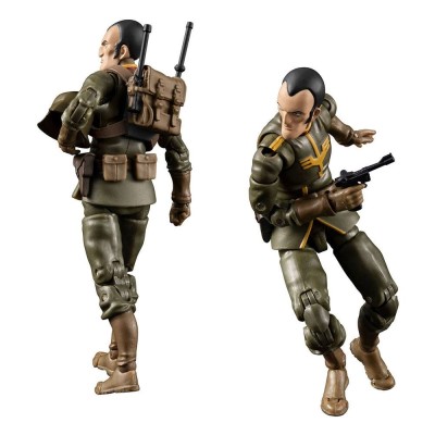 MS GUNDAM ZEON PRINCIPALITY SOLDIER AND V-01 MOTORCYCLE SET ACTION FIGURE MEGAHOUSE