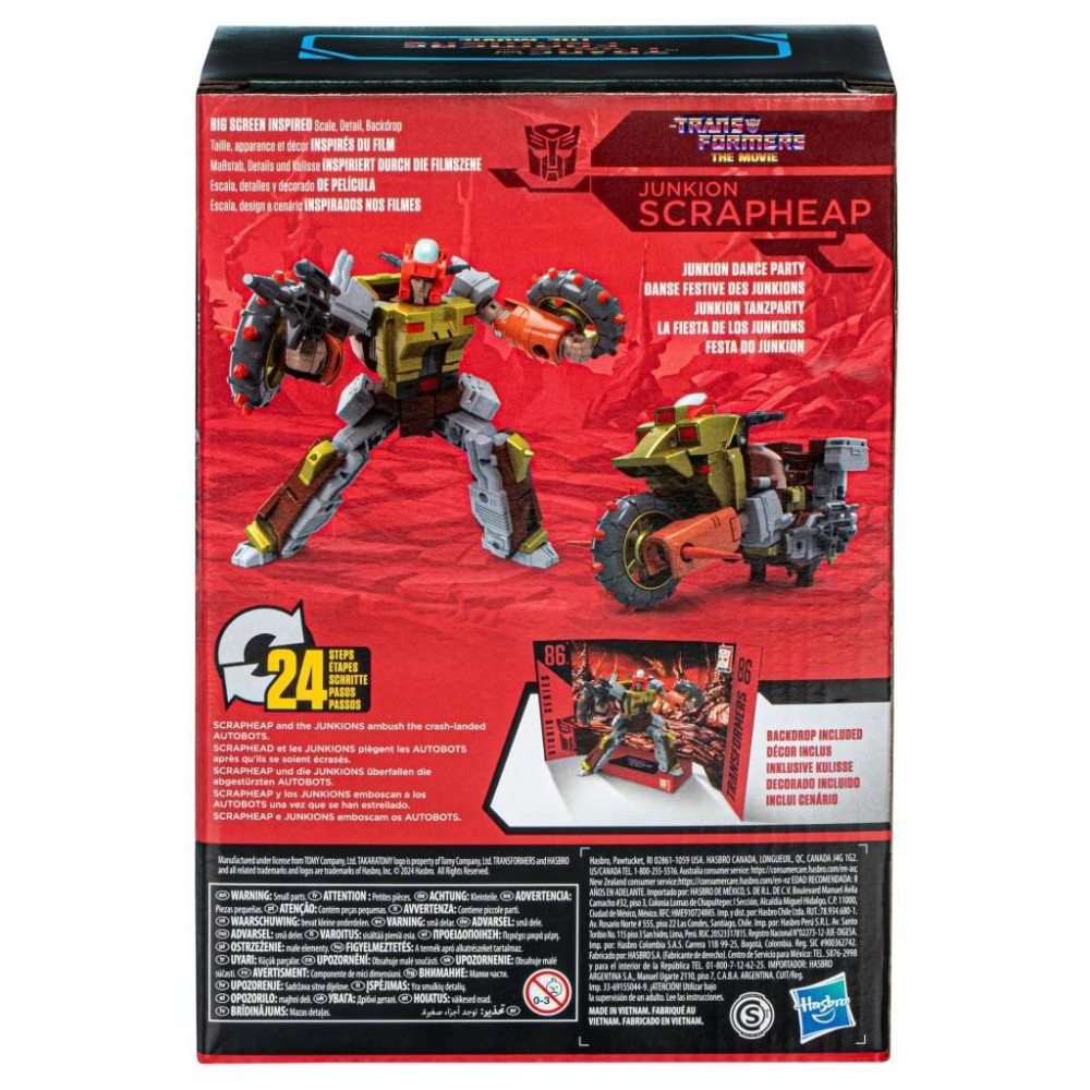 HASBRO TRANSFORMERS STUDIO SERIES JUNKION SCRAPHEAP ACTION FIGURE