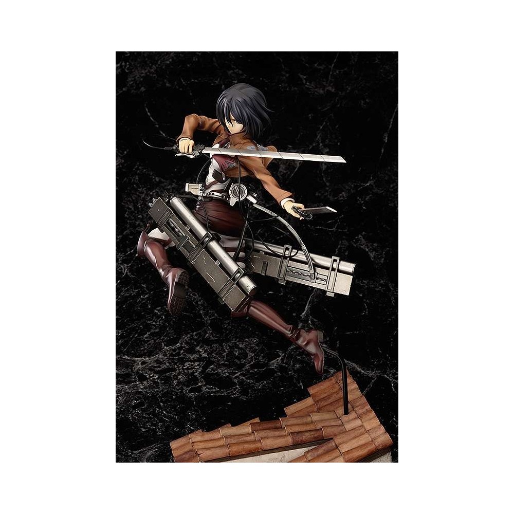 L'ATTACCO DEI GIGANTI MIKASA ACKERMAN DELUXE 1/8 STATUA FIGURE GOOD SMILE COMPANY