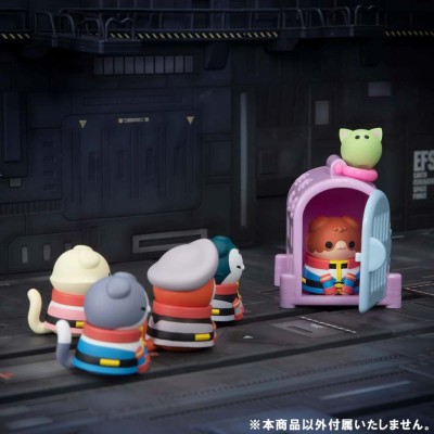 MOBILE SUIT GUNDAM TRADING FIGURE MEGA CAT PROJECT NYANDAM WE ARE THE EARTH FEDERATION FORCE SPECIAL SET 9-PACK MINI FIGURES ...