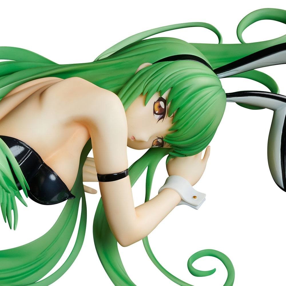 CODE GEASS LELOUCH OF THE REBELLION B-STYLE C.C. BARE LEG BUNNY 40CM STATUA FIGURE MEGAHOUSE