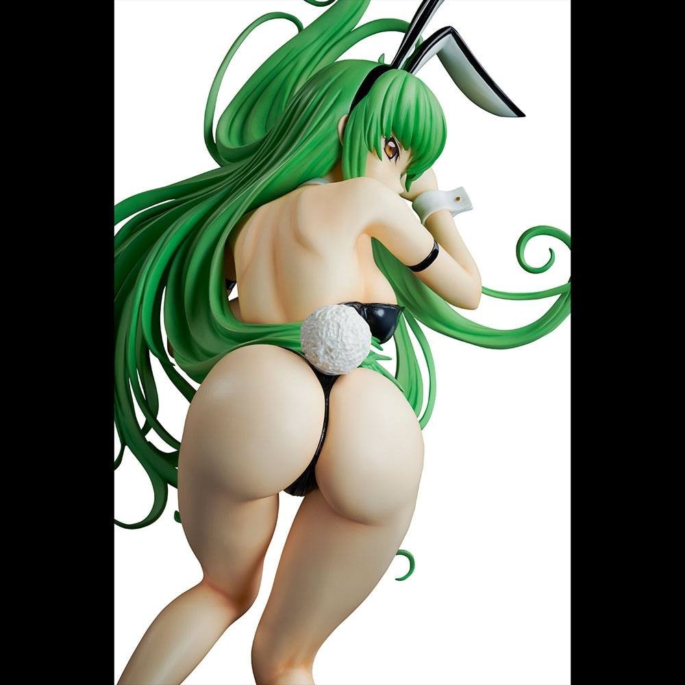 MEGAHOUSE CODE GEASS LELOUCH OF THE REBELLION B-STYLE C.C. BARE LEG BUNNY 40CM STATUE FIGURE