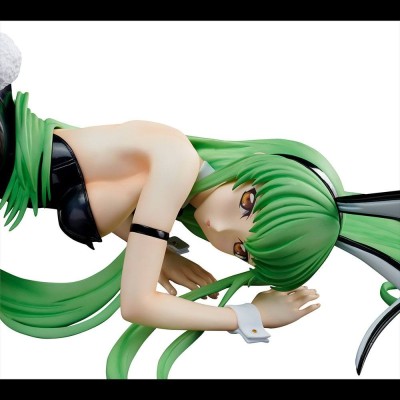 CODE GEASS LELOUCH OF THE REBELLION B-STYLE C.C. BARE LEG BUNNY 40CM STATUA FIGURE MEGAHOUSE
