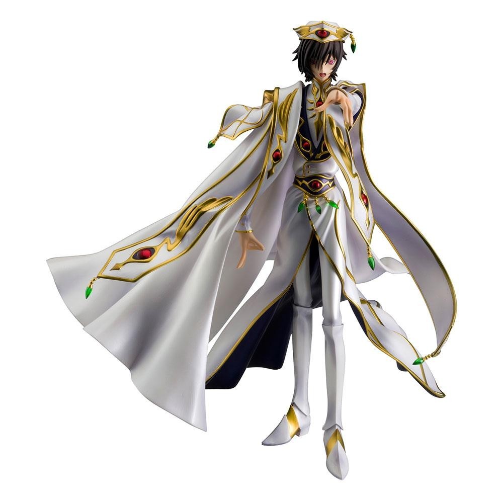 MEGAHOUSE CODE GEASS LELOUCH OF THE REBELLION - LELOUCH VI BRITANNIA GEM STATUE 23 CM FIGURE