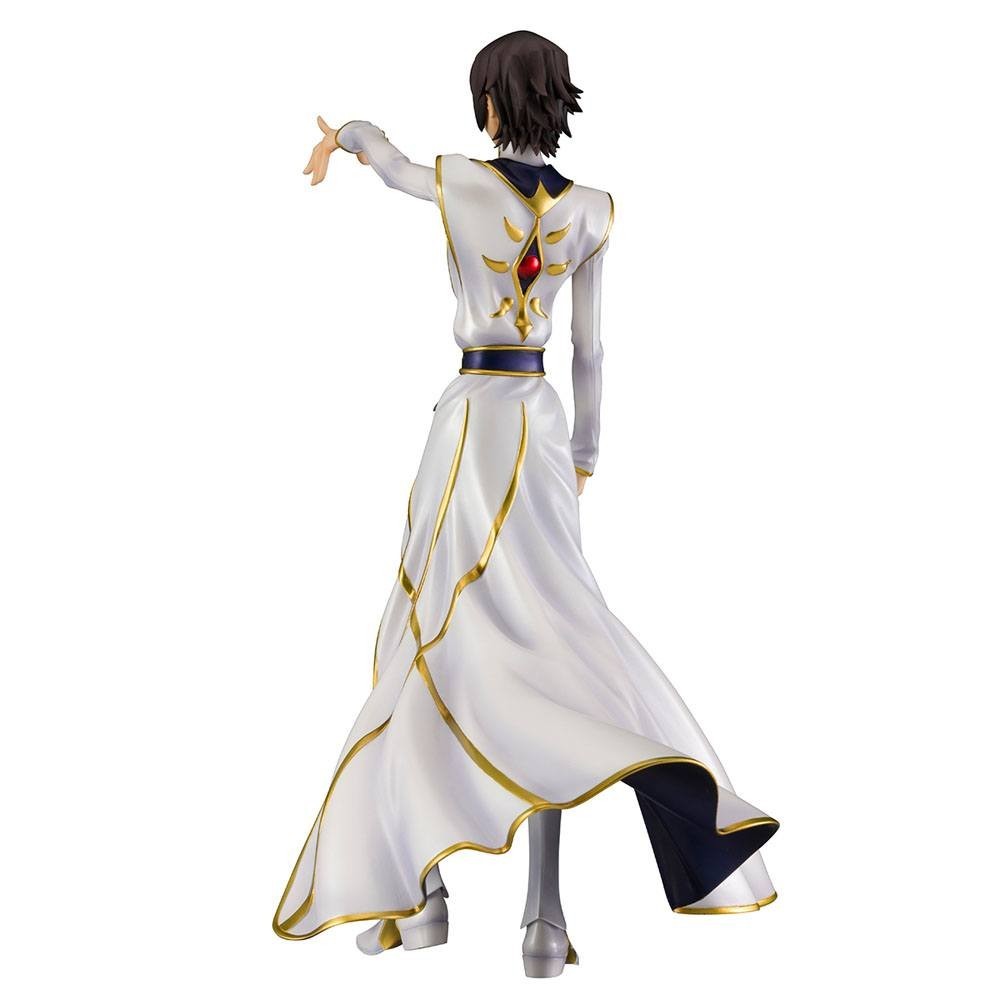 MEGAHOUSE CODE GEASS LELOUCH OF THE REBELLION - LELOUCH VI BRITANNIA GEM STATUE 23 CM FIGURE