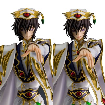 MEGAHOUSE CODE GEASS LELOUCH OF THE REBELLION - LELOUCH VI BRITANNIA GEM STATUE 23 CM FIGURE
