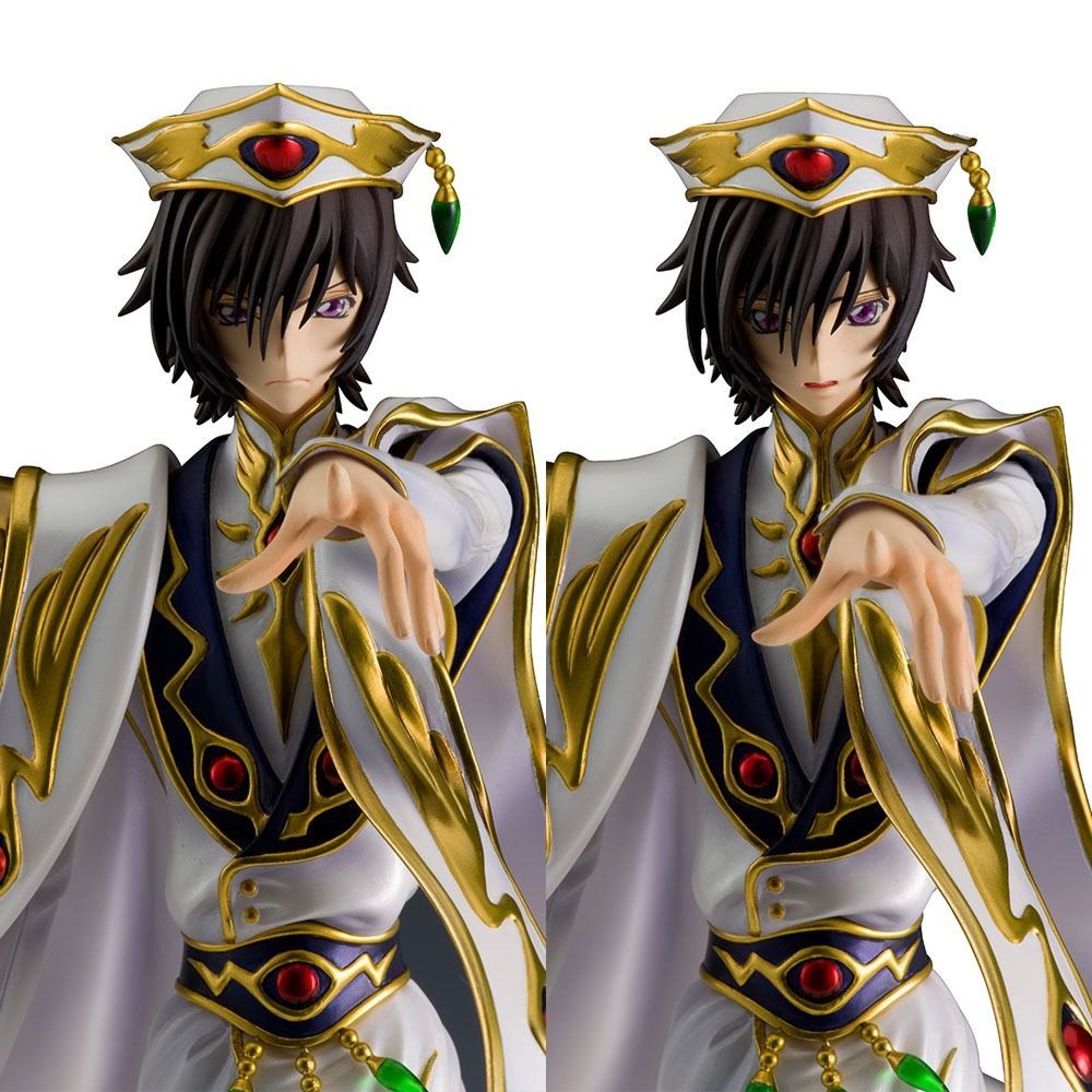 CODE GEASS LELOUCH OF THE REBELLION - LELOUCH VI BRITANNIA GEM STATUA 23 CM FIGURE MEGAHOUSE
