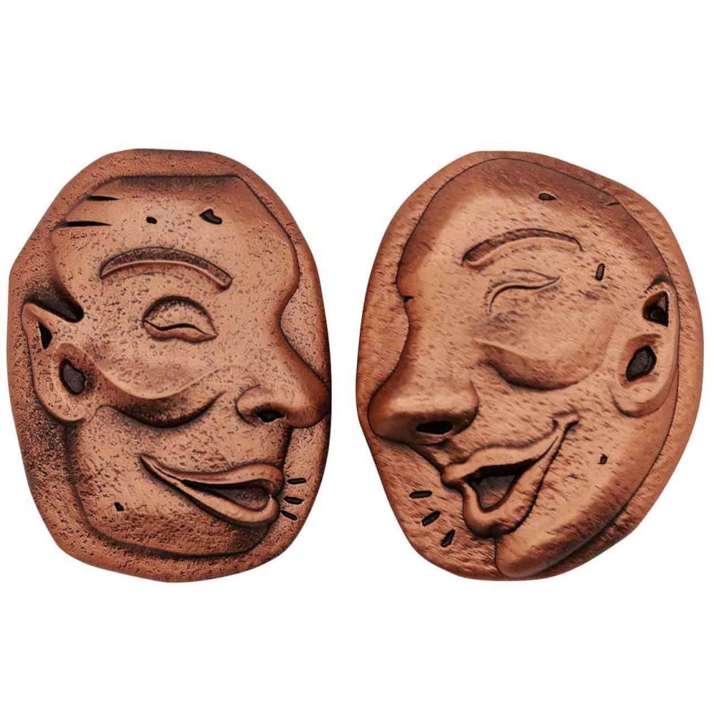 DUNGEONS AND DRAGONS SENDING STONES SET OF TWWO METAL COLLECTIBLES REPLICA FANATTIK