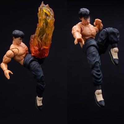 JADA TOYS ULTRA STREET FIGHTER II FEI LONG ACTION FIGURE