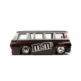 M&M'S 1965 FORD ECONOLINE WITH RED FIGURE DIE CAST 1/24 MODEL JADA TOYS