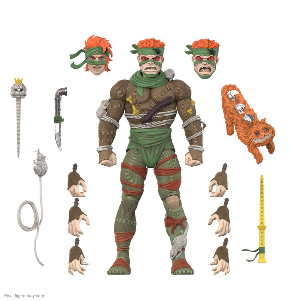 SUPER7 TEENAGE MUTANT NINJA TURTLES ULTIMATE RAT KING ACTION FIGURE