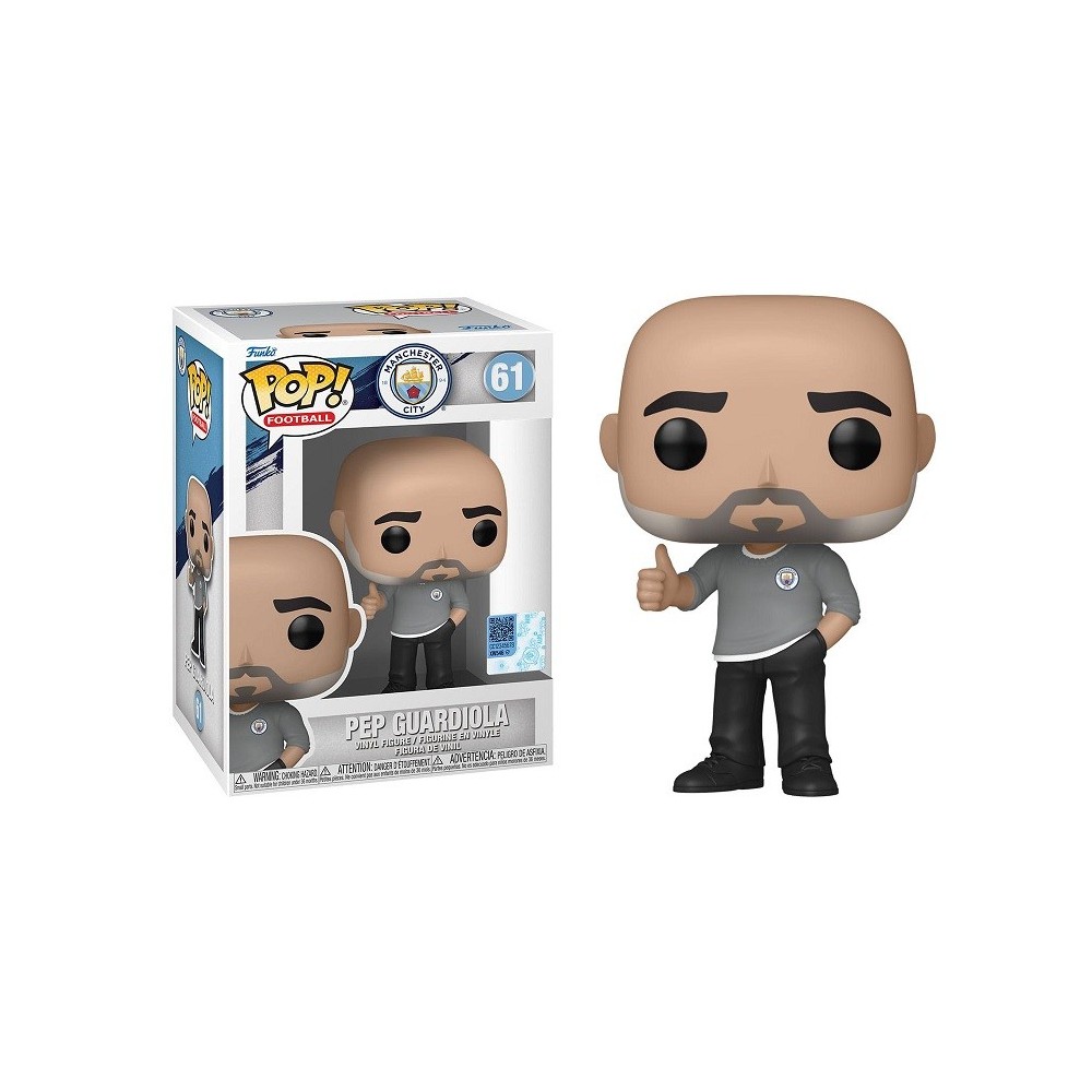 FUNKO POP! MANCHESTER CITY PEP GUARDIOLA BOBBLE HEAD FIGURE FUNKO