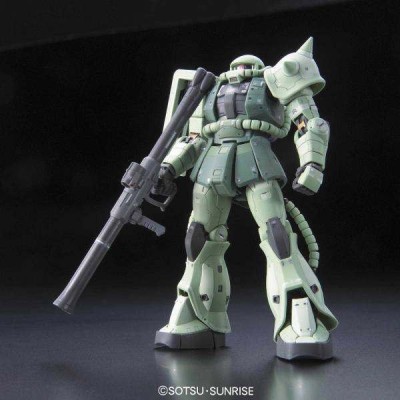 REAL GRADE RG MS-06F ZAKU II GUNDAM 1/144 MODEL KIT FIGURE BANDAI