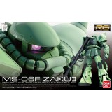 REAL GRADE RG MS-06F ZAKU II GUNDAM 1/144 MODEL KIT FIGURE BANDAI