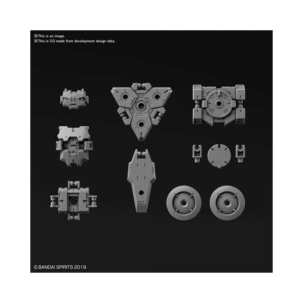 30MM OPTION ARMOR FOR SPY DRONE 1/144 MODEL KIT BANDAI
