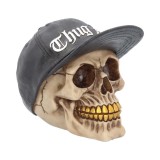 NEMESIS NOW THUG LIFE SKULL ORNAMENT FIGURE